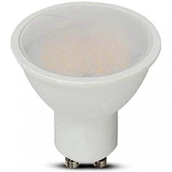 Bombilla LED GU10 10W Chip Samsung SMD 6400K Faretto Satinado