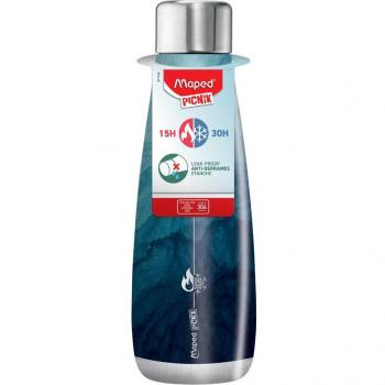 Botella Maped Acero Inoxidable Térmica 500ml Water
