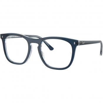 Ray-Ban RX2210VF Asian Fit 8324 Armazones para Hombre Azules con lentes recetados