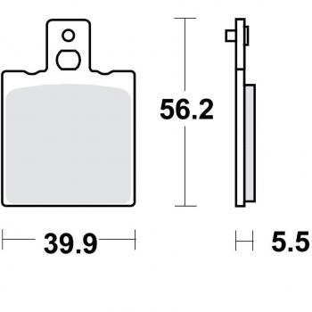 Juego de pastillas de freno TRW MCB553 - Pastillas de Frenos TRW MCB553, alta calidad, rendimiento óptimo, diseño específico para vehículos, reducción de ruido y vibraciones, fácil instalación