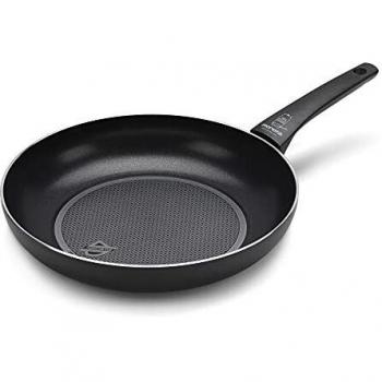 Sartén Moneta Recy 30 cm - Aluminio 100% reciclado - Antiadherente - Negro
