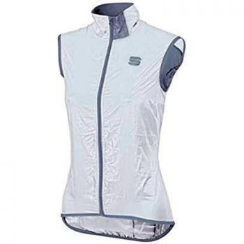 Chaleco cortavientos Sportful Hot Pack Easylight blanco mujer