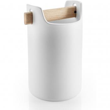 EVA SOLO Soporte para Utensilios de Cocina, Altura: 20 cm, 530637, Porcelana, Blanco, 5 cm
