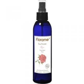 Florame Organic Rose Floral Water 200ml - Hydrating, Soothing, and Toning Spray