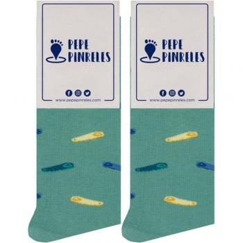 Calcetines Pepe Pinreles Pitos de Carnaval Verde