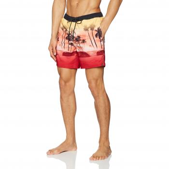 Quiksilver de hombre wavesvolley17 Bañador para hombre, hombre, Wavesvolley17, Nasturticm, XL