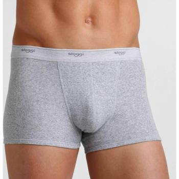 Sloggi Men's Basic Short 2-Pack - Grey Polyamide - Size Large