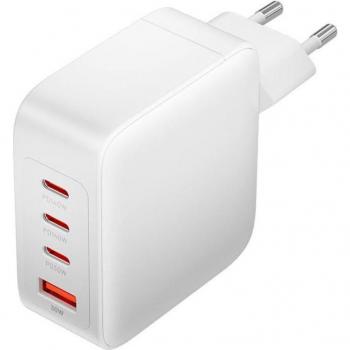 Cargador GaN de Pared Vention FEIW0-EU 4 Puertos PD 140W Blanco