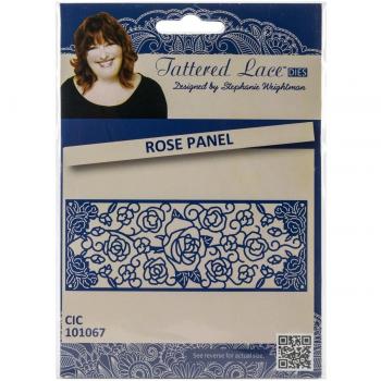 Tattered Lace Metal Die-Rose Panel