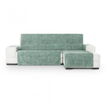 Funda de sofá chaise longue extra práctica derecha verde 290 cm, Funda para chaise longue de brazo corto derecho Eysa turin Aguamarina 100 x 110 x 350 cm, EYSA Funda de sofá chaisse longue m