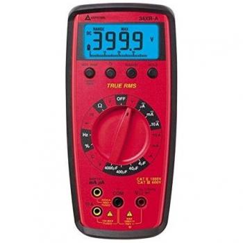 Multímetro Digital Amprobe 34XR-A TRMS, 750V AC/1000V DC, 10A AC/DC, Función de Temperatura, CAT II/CAT III