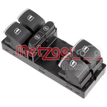 Interruptor de elevalunas METZGER 09161010 con función de elevación automática
