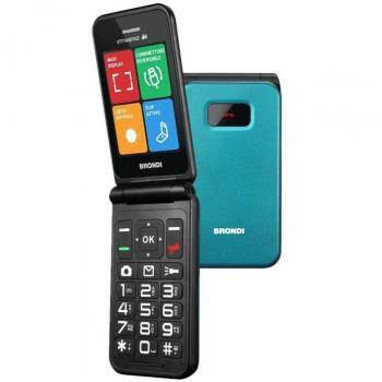Brondi Intrepid 4G 7.11 cm (2.8) Verde Teléfono Básico