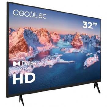 Televisor LED Cecotec 32 Pulgadas 0 Series 0032S, HD, Dolby, HDMI/USB, Mando a Distancia