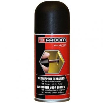 Lubricante Desbloqueador para Cerraduras FACOM 150ml con Prolongador en Aerosol