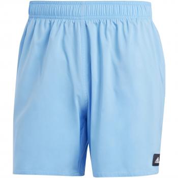 Bañador corto Adidas Solid CLX para hombre en color azul