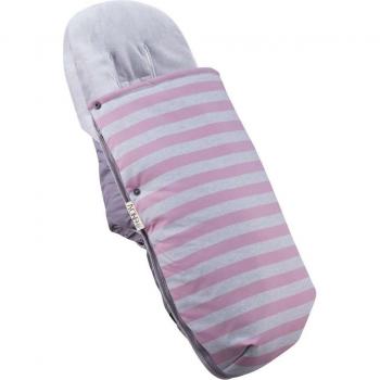 Saco Universal Polar para Cochecito y Silla de Paseo Jyoko - Impermeable y Aislamiento Térmico con Forro Polar en color Pink Island