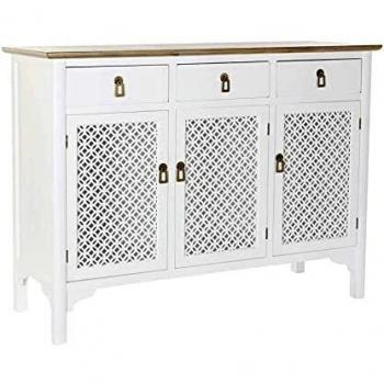 Aparador DKD Home Decor MB-181205 Blanco Marrón claro Abeto 120 x 45 x 90 cm