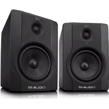 M-Audio BX8 D2 - Monitores activos profesionales de referencia para la producción musical, grabación y mezcla