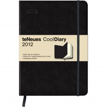 Cool Diary Tageskalender Black/Black 2012 daily 16x22