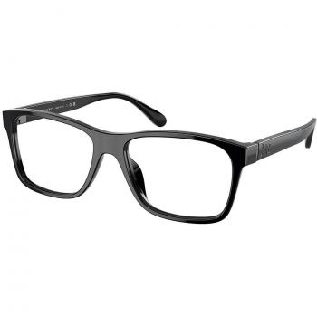 Ralph Lauren RL6240U 5001 Men's Eyeglasses Black Size 56 - Frame Only - Blue Light Block Available