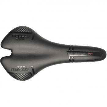 San Marco Aspide Carbon FX Wide Sillín de Ciclismo, Unisex Adulto, Negro, 137 g