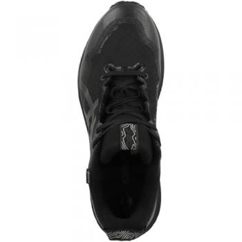 Zapatillas de Trail Running ASICS Gel-Trabuco 12 GORE-TEX negro - Talla 46.5, impermeables, con tecnología GEL para amortiguación, suela de tracción adecuada para terrenos difíciles, diseño ligero