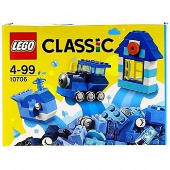 LEGO Classic - Caja Creativa de Color Azul, Juguete Creativo de Construcción