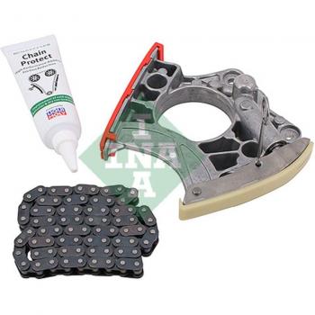 Juego de cadena de distribución INA 558 0030 10 - Kit completo que incluye todos los componentes necesarios para la instalación, diseñado para garantizar un funcionamiento óptimo del motor, fabricado por INA con alta calidad y durabilidad
