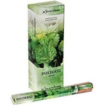 La Casa de los Aromas, set 6 packs de 20 varillas de incienso Patchoulil