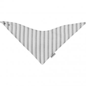 Cambrass Denim - Babero bandana, color gris / raya
