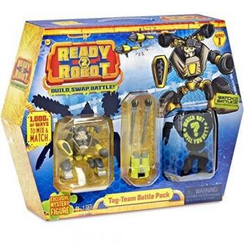 Ready2Robot Battle Pack- Tag Team Niño - Kits de figuras de juguete para niños