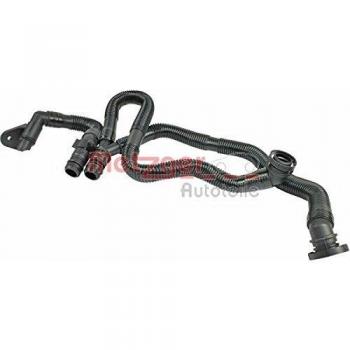 Tubo flexible de ventilación para cárter METZGER 2380038 Audi A4 A6 A8