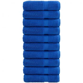 Toallas de ducha SOLUND 10 piezas azul 70x140 cm 600gsm