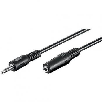 Cable JACK 3,5 Stereo Macho a JACK Hembra ST 10mts Goobay