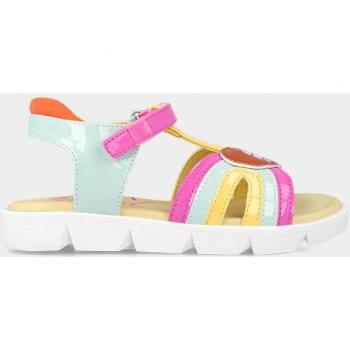 Sandalias Abiertas de Niña Agatha Ruiz de la Prada con Detalle de Corazón Multicolor