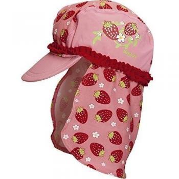 Playshoes UV Protection Hat Strawberries Sombrero, Rosa