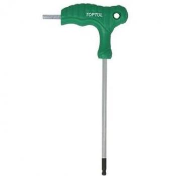 Destornillador TOPTUL AGCA0415 - Destornillador de precisión, mango ergonómico, punta magnética, fabricado en acero al cromo-vanadio, longitud total 150 mm, diámetro de la punta