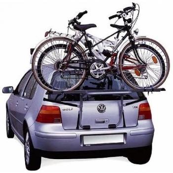 Menabo 000039100000 Steel Bike Portabicicletas de Vuelta, Acero, con 2 Carriles