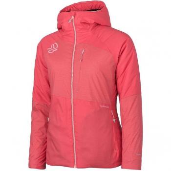 Chaqueta de mujer impermeable e insulada Ternua Kuantik Hood Jkt W Rosa (S)