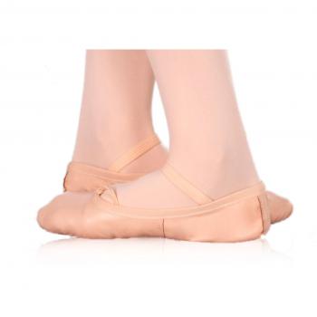 Happy Dance Ballet - Zapatillas de Media Punta de Danza para niña, Color salmón, Talla 28