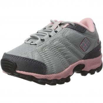 Columbia Childrens Firecamp Sledder II WP, Zapatillas de Senderismo Niñas, Gris