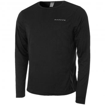 Dare 2b Insulate Long Sleeve Capa de Base, Hombre, Negro, Large