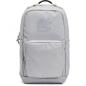 Mochila Under Armour Curry Splash 26L Unisex Blanca y Gris