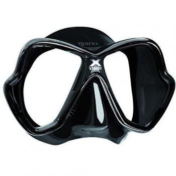 Mares X-Vision 14 - Gafas de Buceo Unisex, Color Negro/Gris, Talla Bx