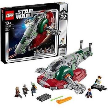 LEGO - Star Wars Esclavo I Edición 20 Aniversario, Juguete de Construcción de Nave Espacial de Boba Fett de la Guerra de las Galaxias, Incluye Minifigura de la Princesa Leia