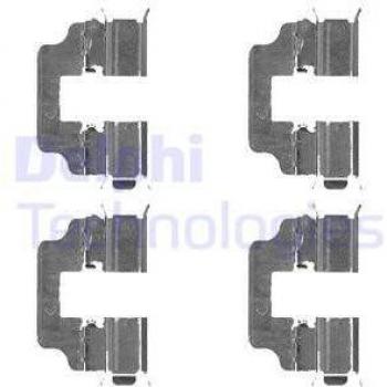 Kit de accesorios para pastillas de frenos DELPHI LX0493