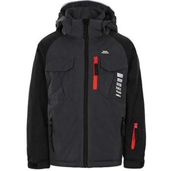 Trespass Freebored - Chaqueta de esquí para niño, Niños, color gris oscuro, tamaño 3-4 años