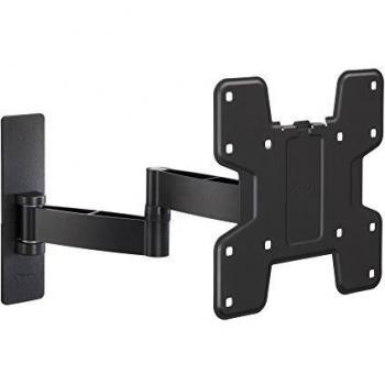 Soporte de Pared Inclinable y Giratorio Vogel's PFW 2040 para Monitores/TVs de 19-43, Serie Profesional, VESA 200x200, Máximo 16Kg, Color Negro