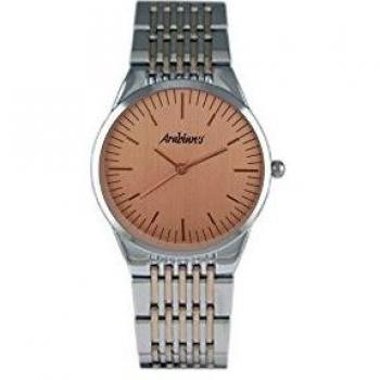 ARABIANS Reloj Analógico para Hombre de Cuarzo con Correa en Acero Inoxidable DPP2194M